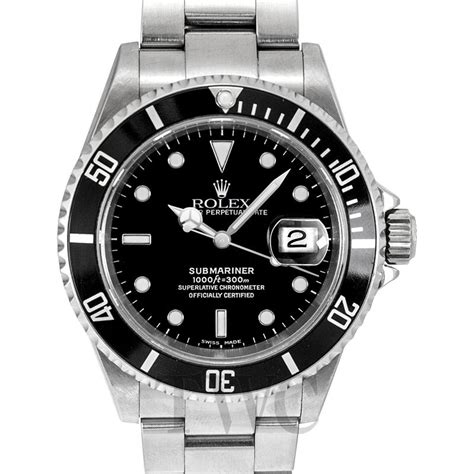 rolex submariner date black price.